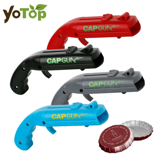 Beer Bottle Cap Launcher And Opener