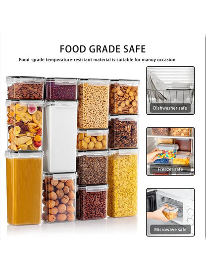 New Kitchen Sealed Box Set Dry Food Storage