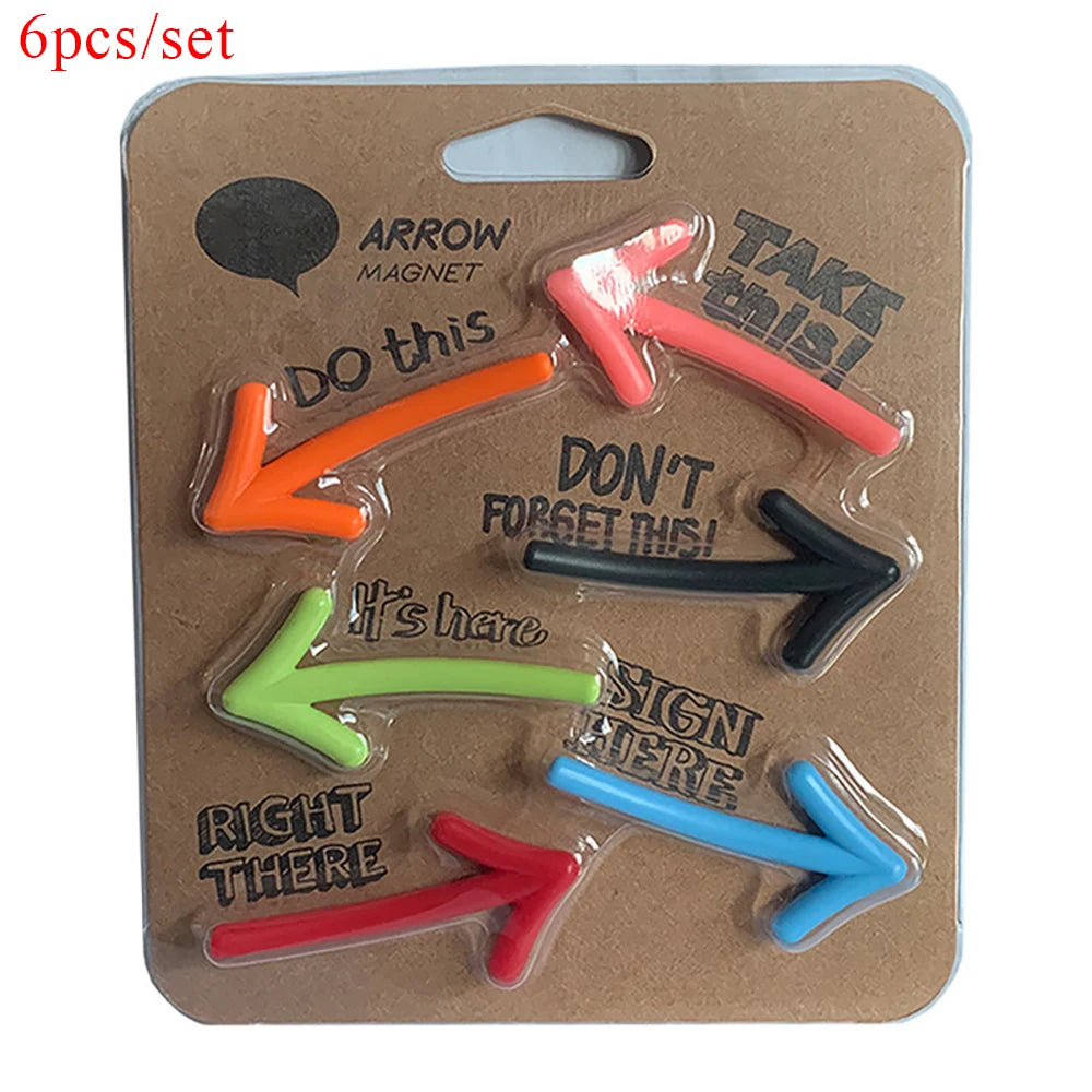Colorful Arrow Magnetic Refrigerator Magnets
