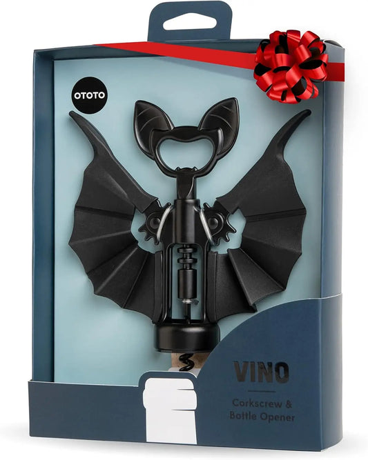 Spooky Bat Wine And Beer Opener