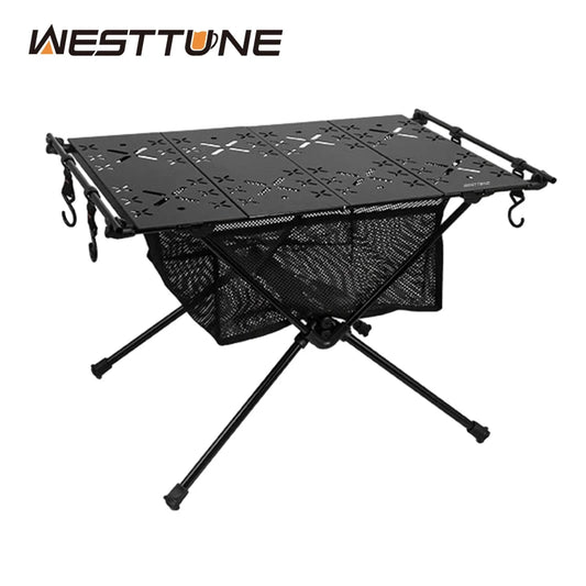 Folding Camping Table With Storage