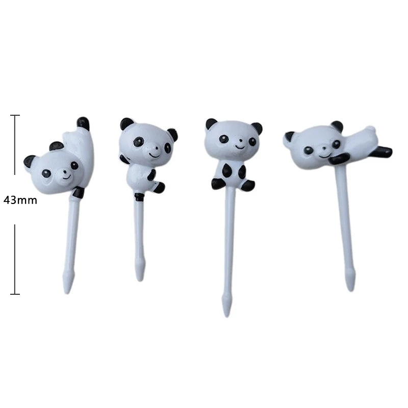 Mini Cartoon Panda Fruit Fork