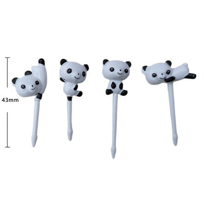 Mini Cartoon Panda Fruit Fork
