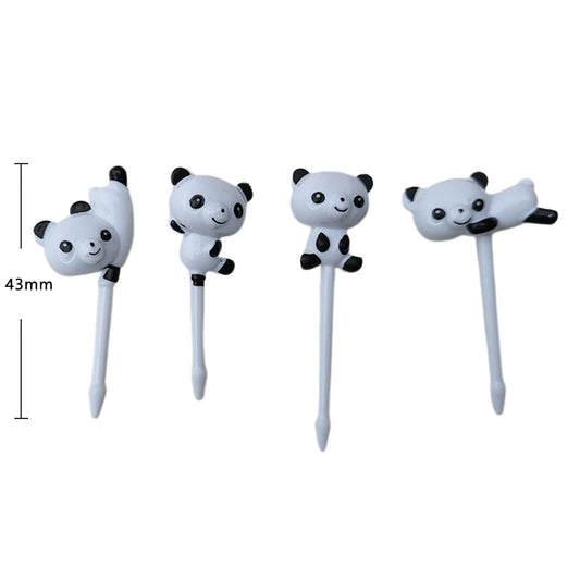 Mini Cartoon Panda Fruit Fork