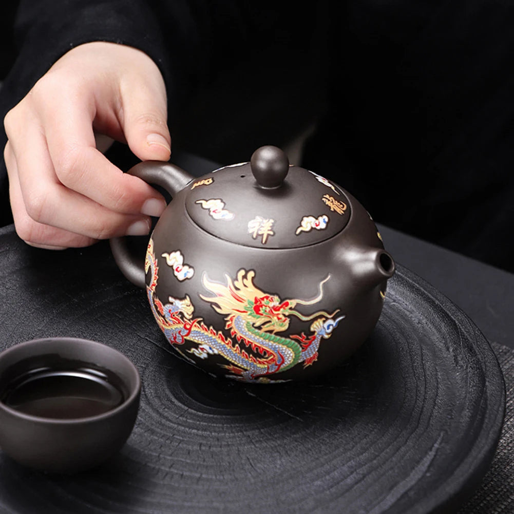 Chinese Style Color-Changing Purple Clay Teapot