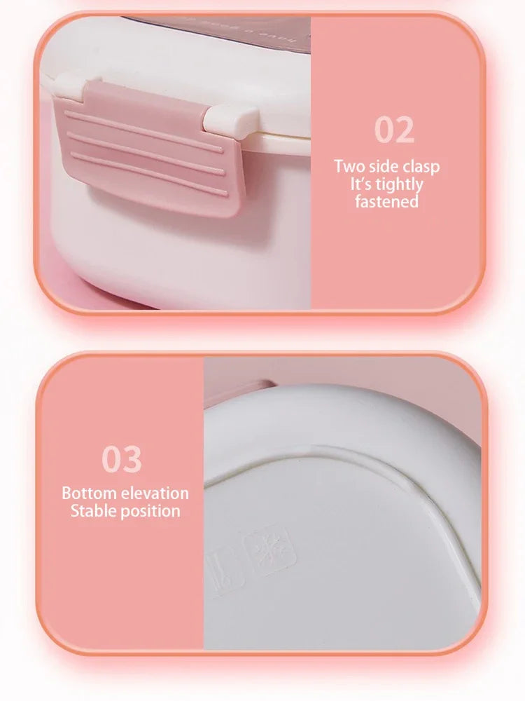 Rabbit Design Large Capacity Sealed Bento Box