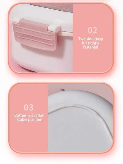 Rabbit Design Large Capacity Sealed Bento Box