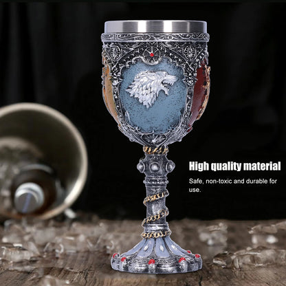Medieval Knight Badge Beer Mug