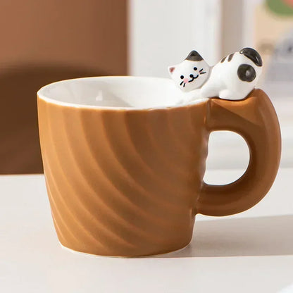 Cartoon Cat Cute Cup