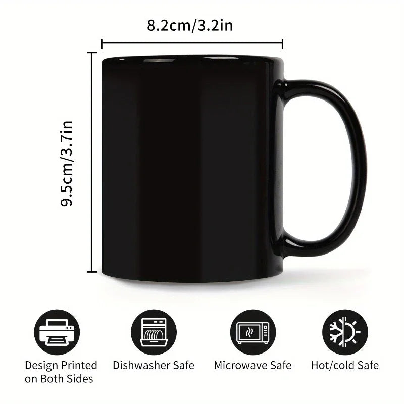 Cute Cat Themed Ceramic Coffee Mug