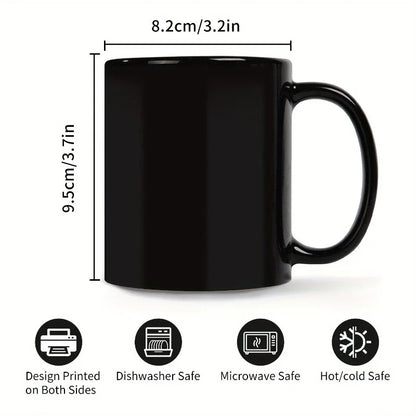 Cute Cat Themed Ceramic Coffee Mug