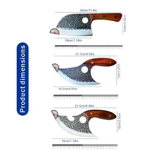 Viking Butcher Knife Set