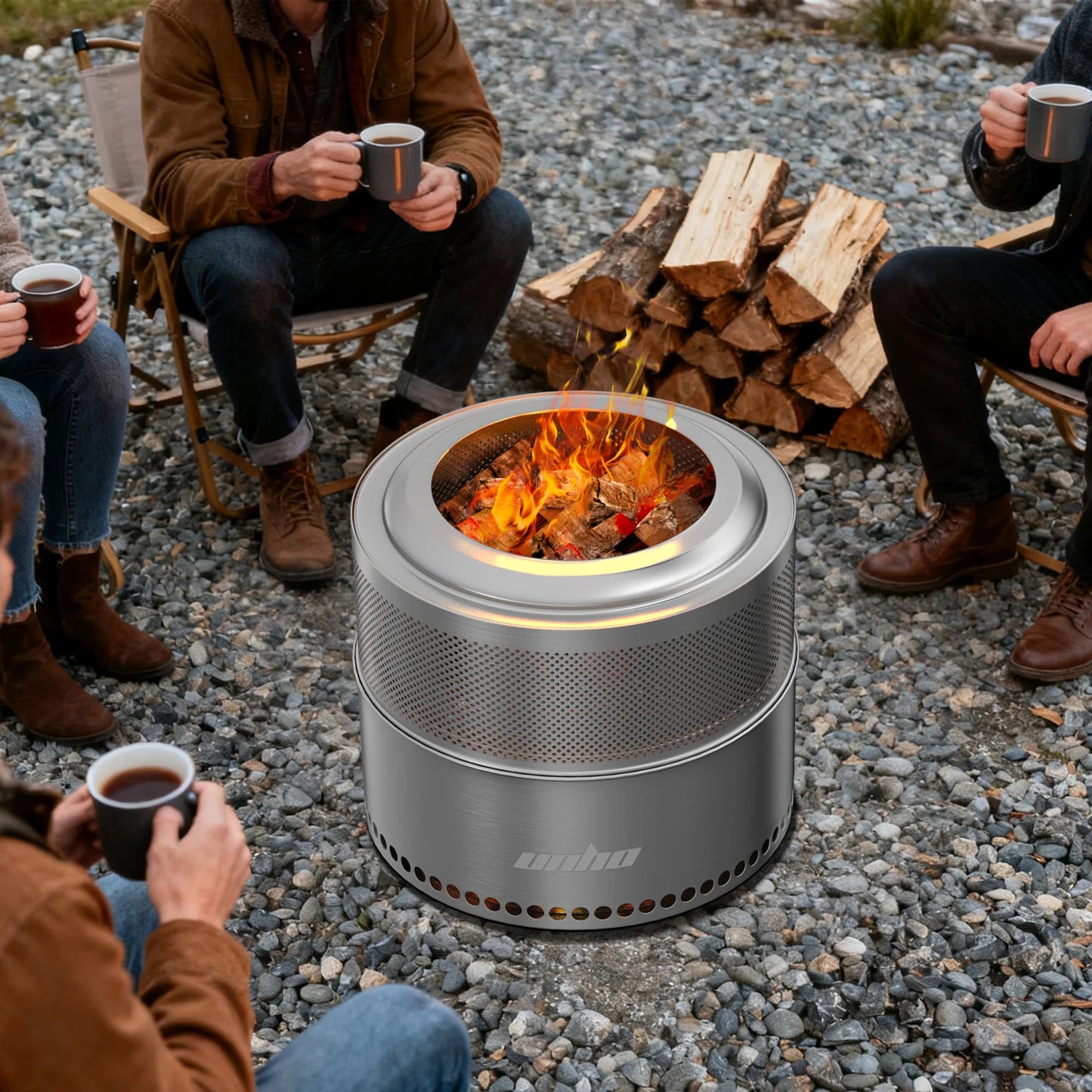 Outdoor Camping Firewood Burner Stove