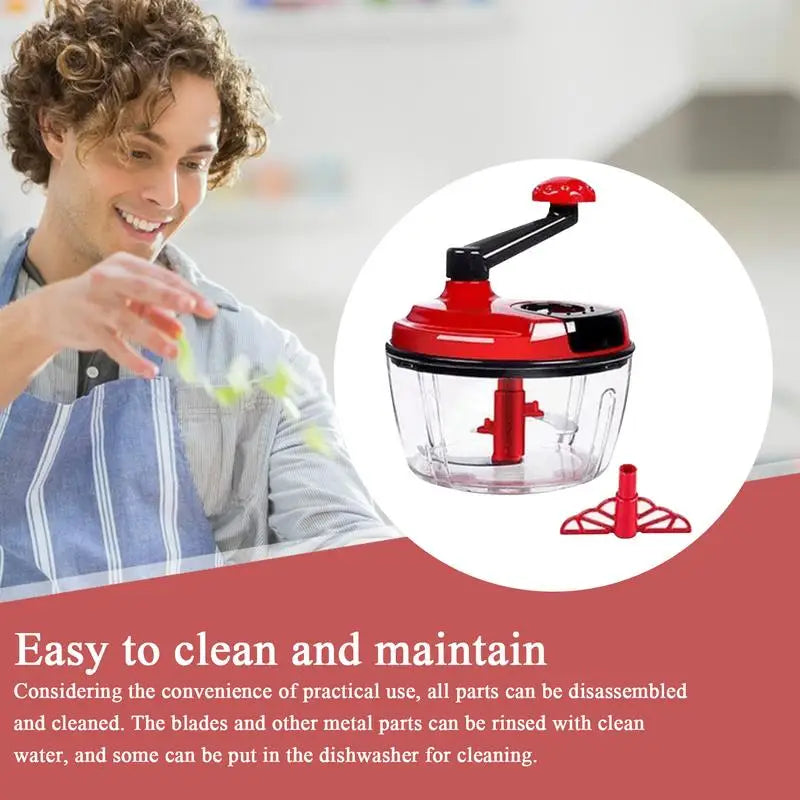 Multifunctional Manual Food Processor