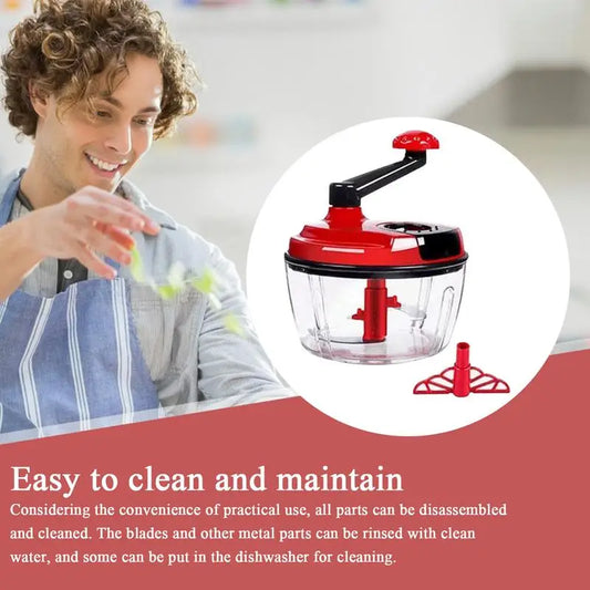 Multifunctional Manual Food Processor