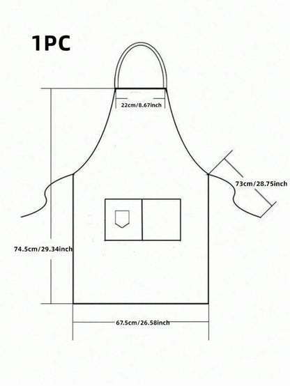 Canvas Kitchen Work Apron