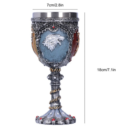 Medieval Knight Badge Beer Mug