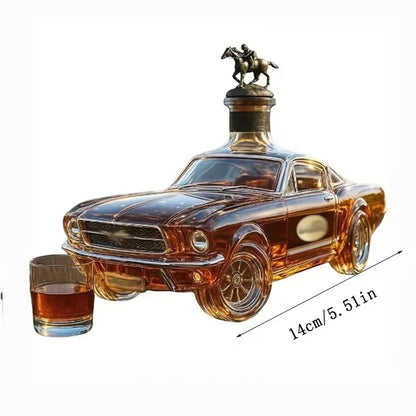 Car-shaped Whiskey Decanter Art Sculpture