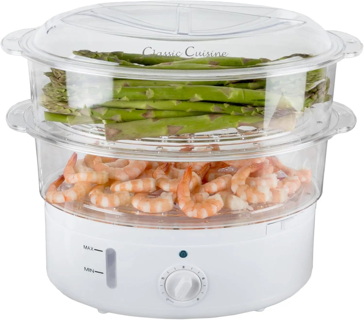Electric Vegetable Steamer With Timer