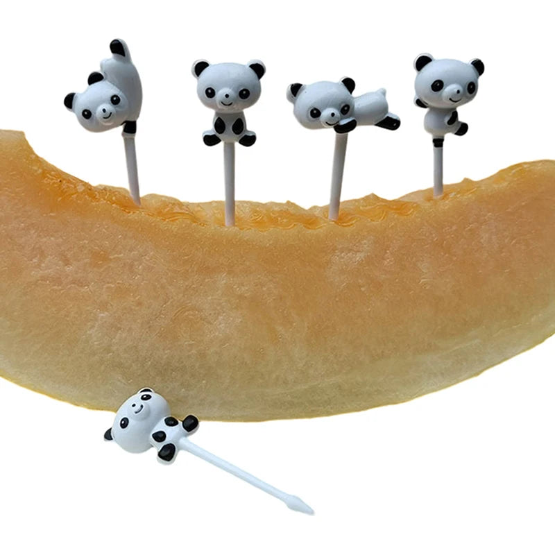 Mini Cartoon Panda Fruit Fork
