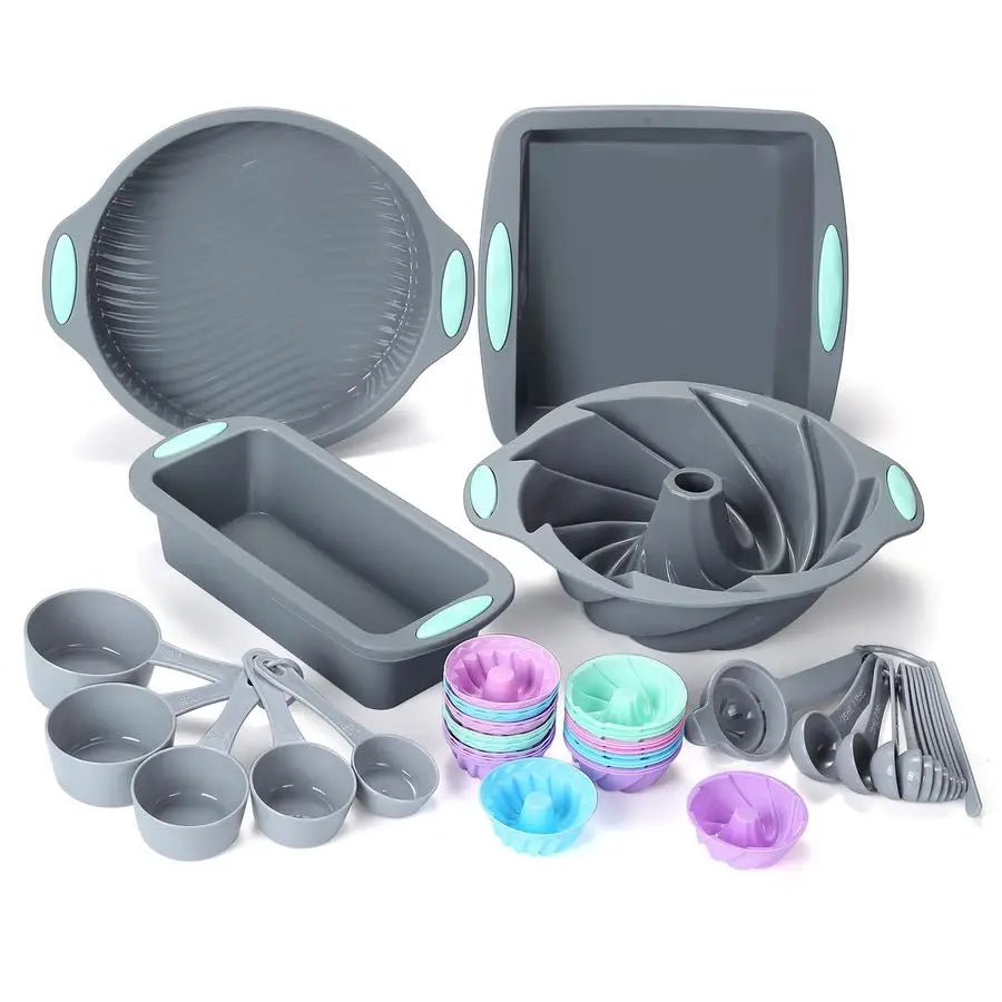 Silicone Bakeware Set Heat Resistant Nonstick