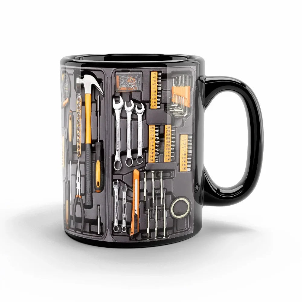 Funny Coffee Mug Mechanic Toolbox Set