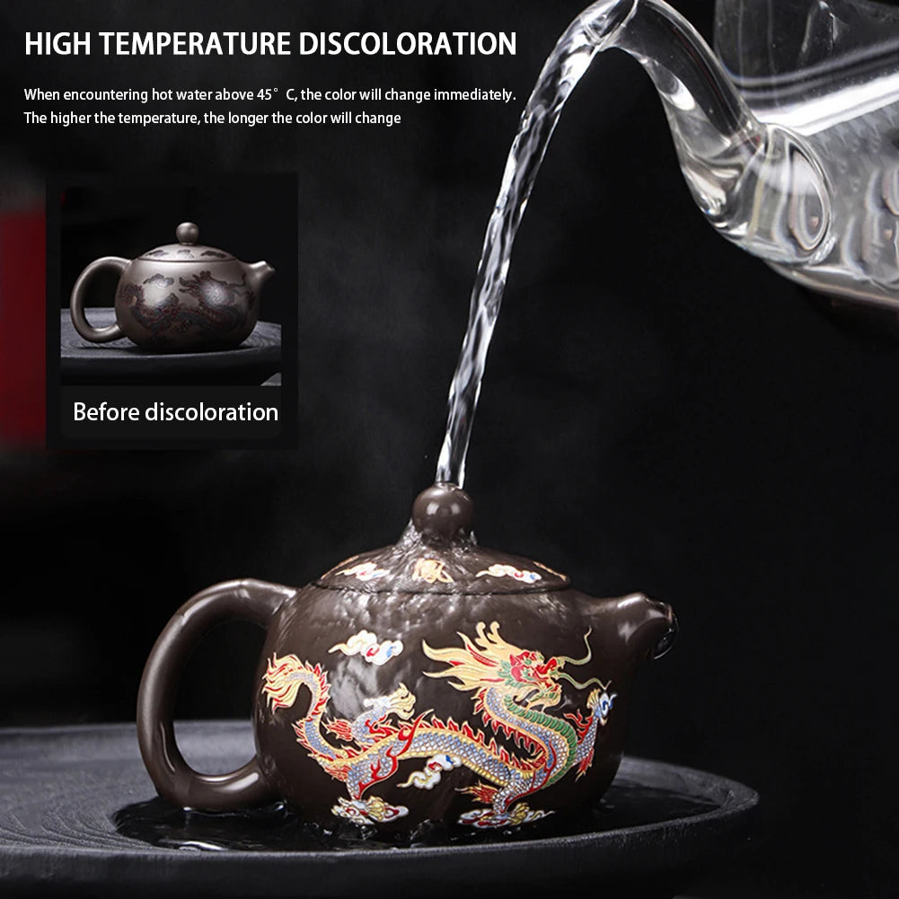 Chinese Style Color-Changing Purple Clay Teapot