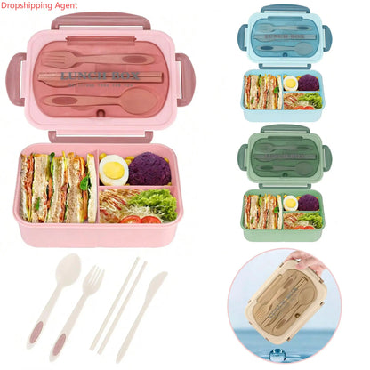 Portable Square Lunch Box
