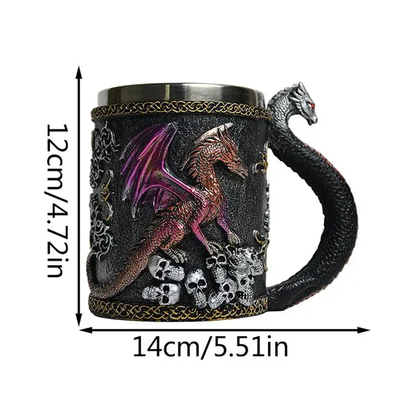 Medieval Dragon Mug