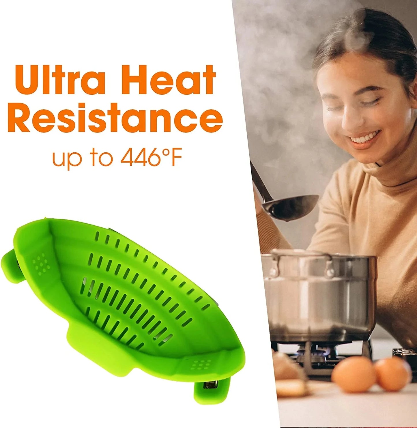 Silicone Strainer For Kitchen Pots