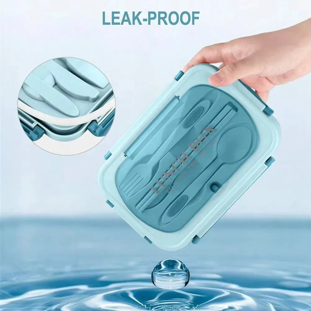 Portable Square Lunch Box