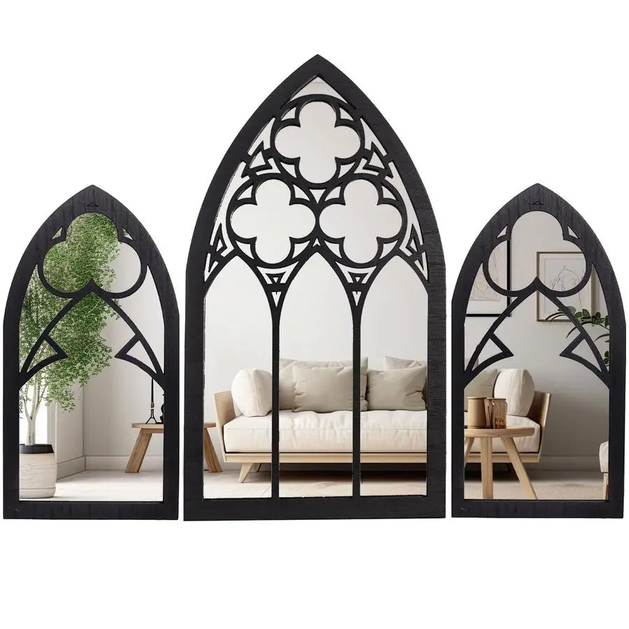 Gothic Furniture Cathedral Mirrors Halloween