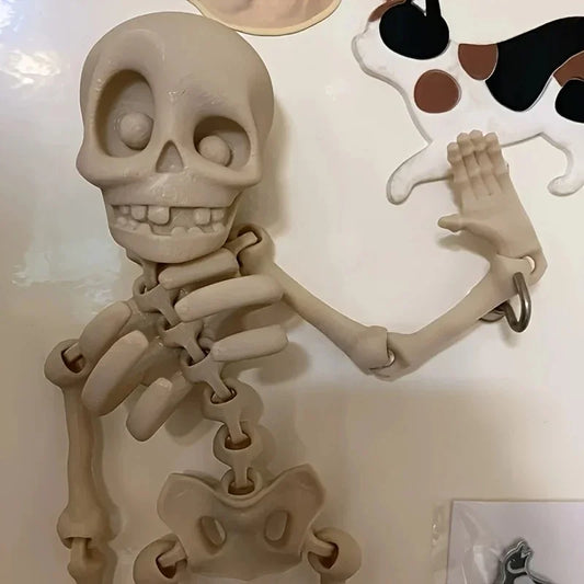 Poseable Skull Fridge