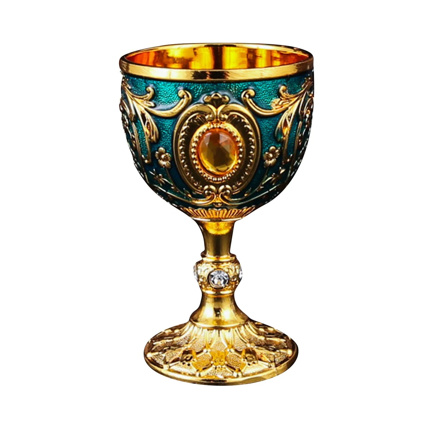Diamond-Encrusted European Style Chalice