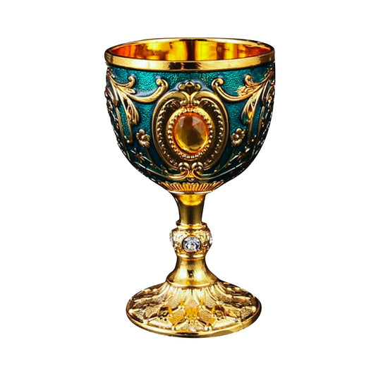 Diamond-Encrusted European Style Chalice