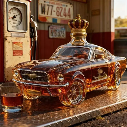 Car-shaped Whiskey Decanter Art Sculpture