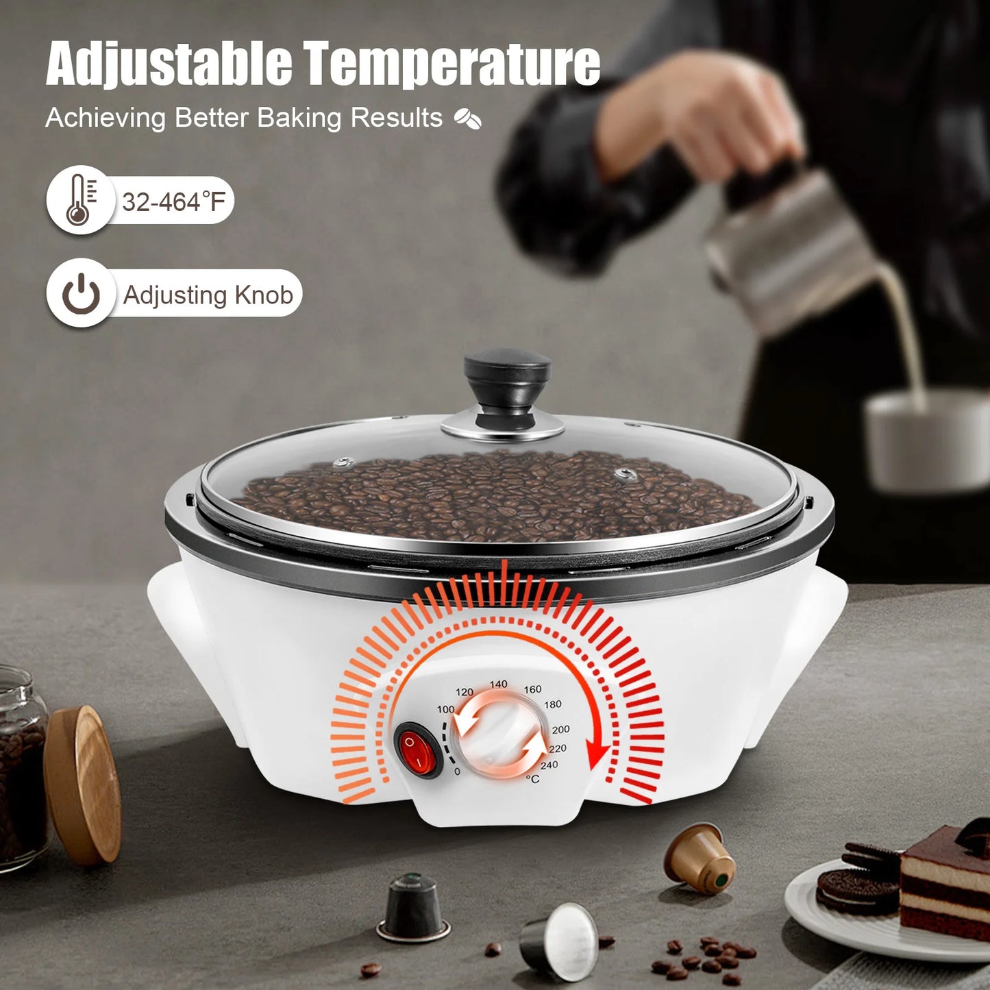 Electric Coffee Bean Baking Machine