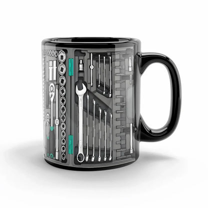 Funny Coffee Mug Mechanic Toolbox Set