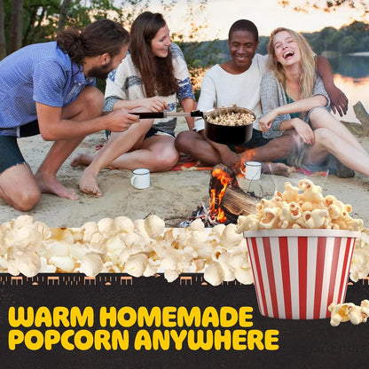 Old Fashioned Campfire Popcorn Popper