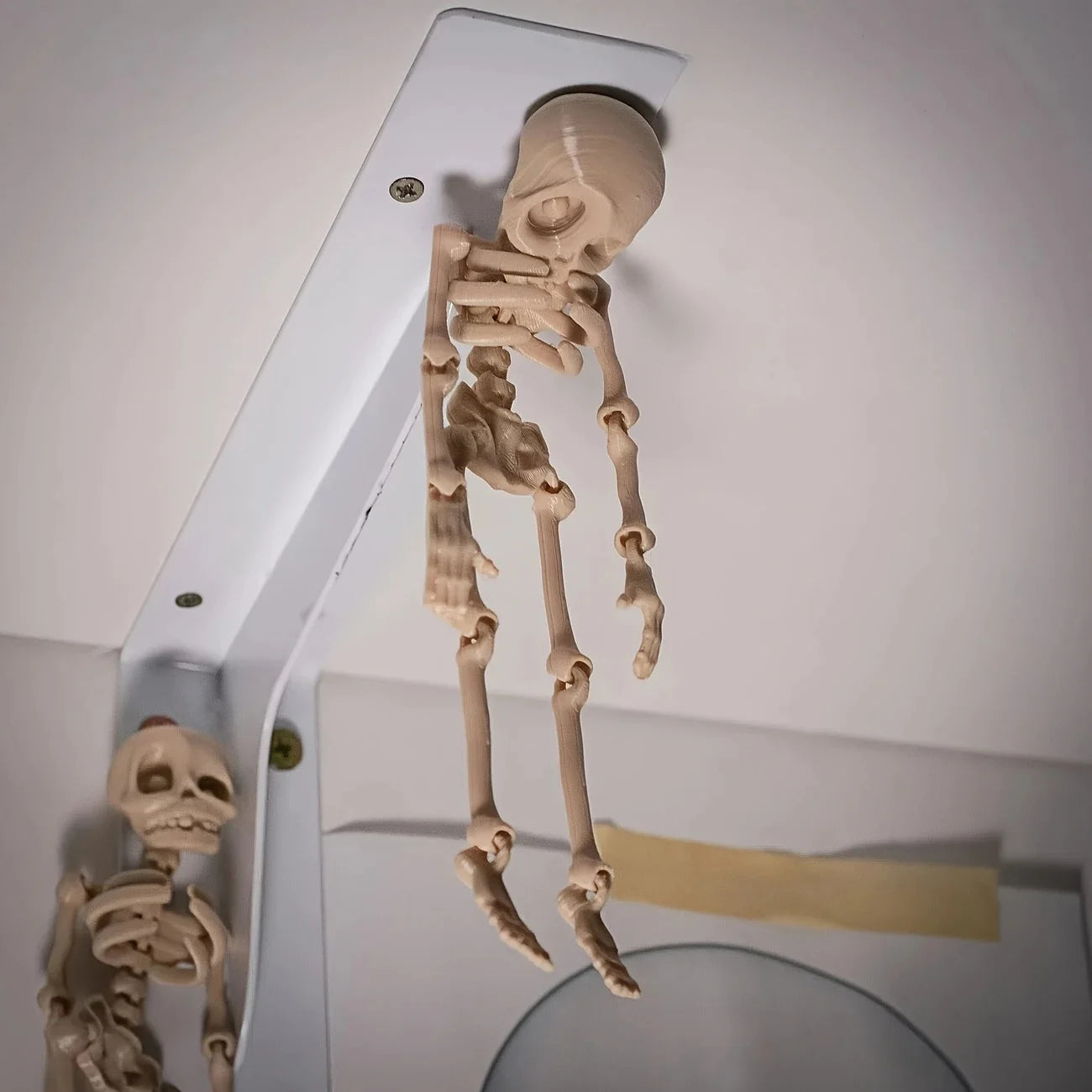 Poseable Skull Fridge