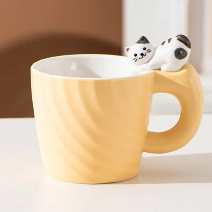 Cartoon Cat Cute Cup