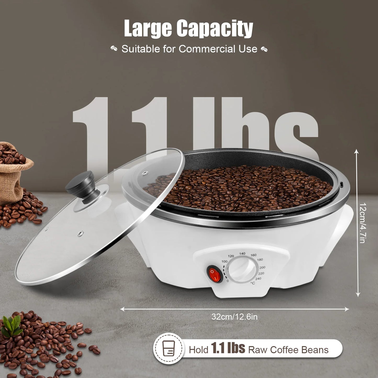 Electric Coffee Bean Baking Machine