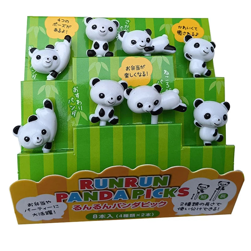 Mini Cartoon Panda Fruit Fork