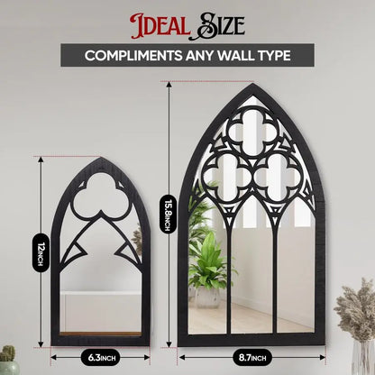 Gothic Furniture Cathedral Mirrors Halloween