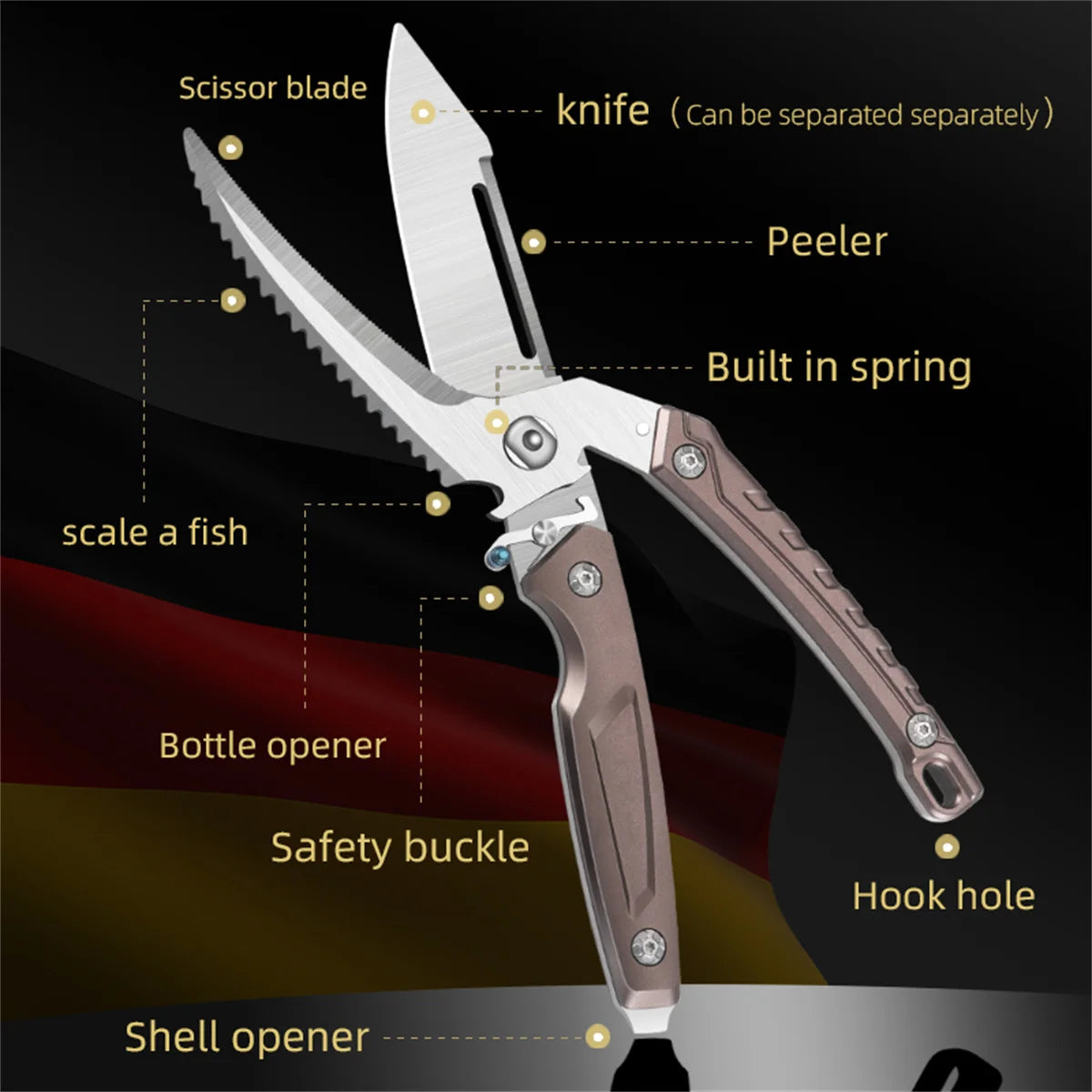 Heavy Duty Poultry Shears