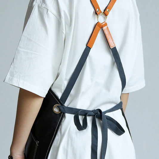 Thickened Leather Working Apron