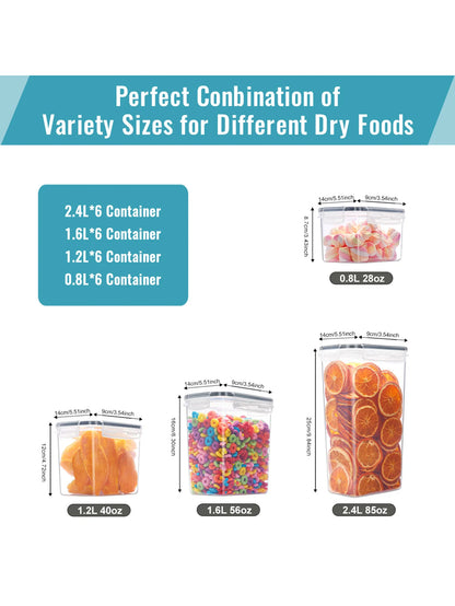 New Kitchen Sealed Box Set Dry Food Storage