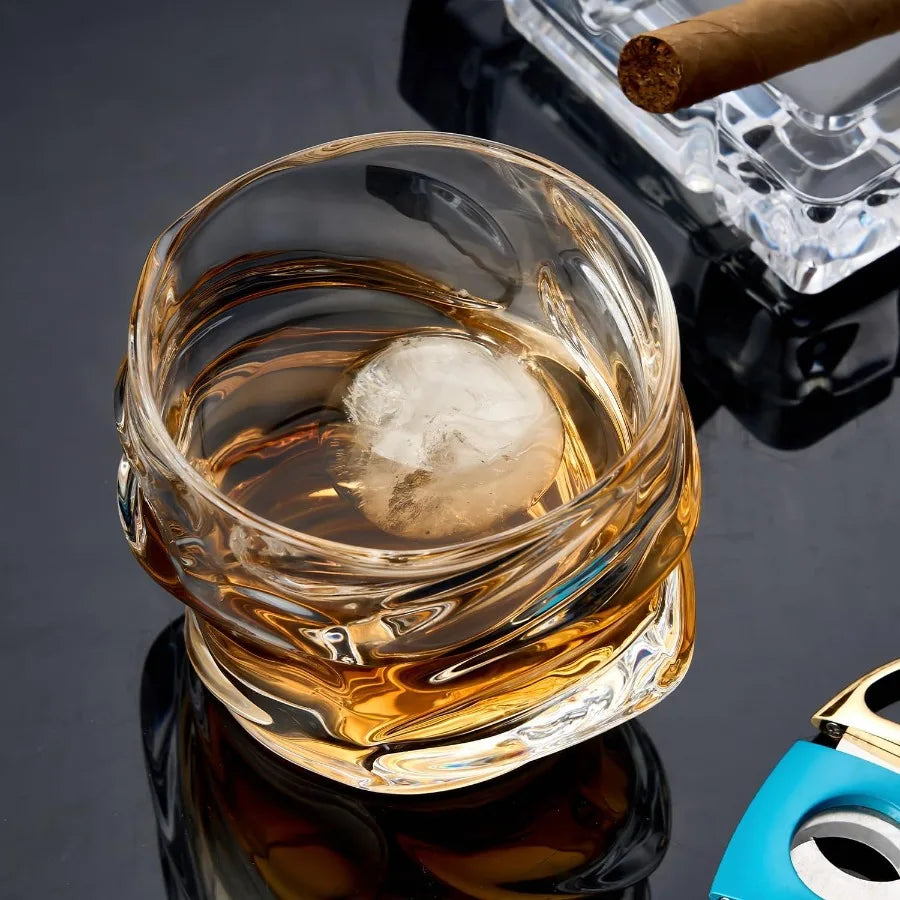 Crystal Whiskey Glasses Set Of Four