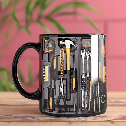 Funny Coffee Mug Mechanic Toolbox Set