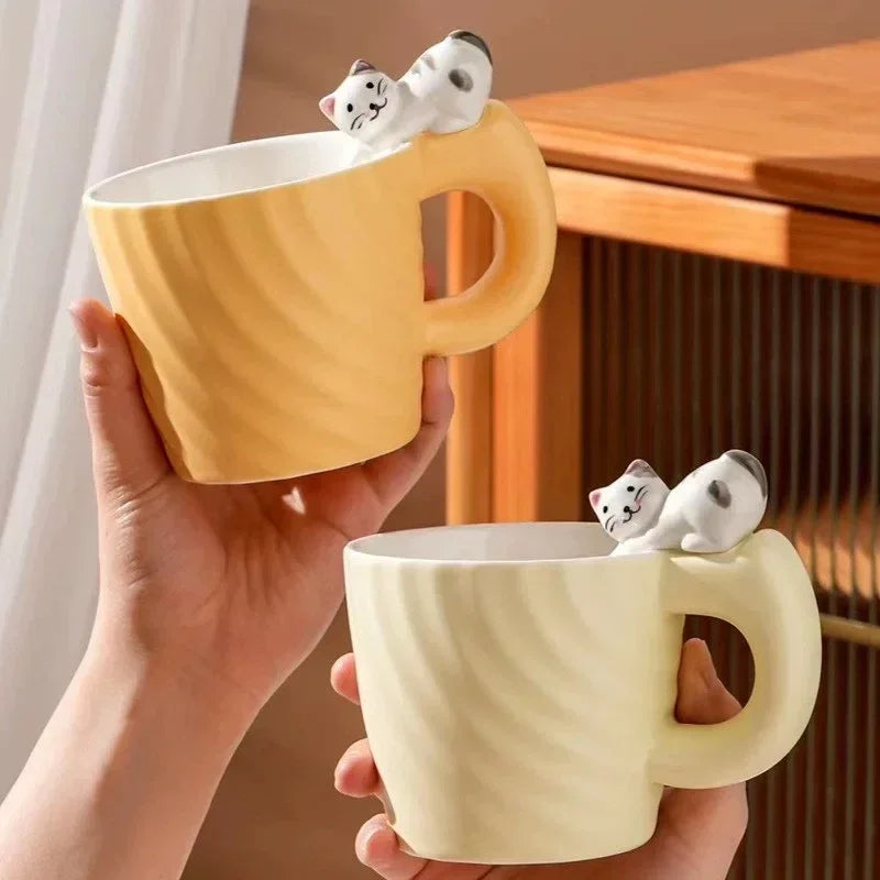 Cartoon Cat Cute Cup